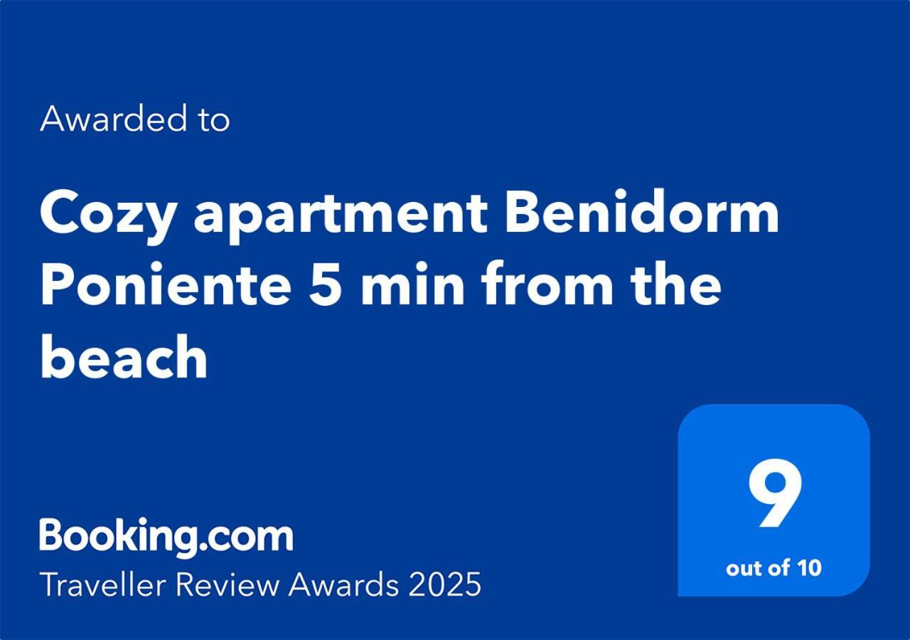 Cozy Apartment Benidorm Poniente 5 Min From The Beach Extérieur photo